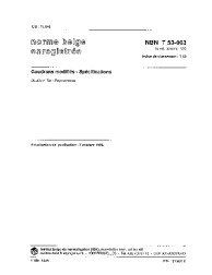 NBN T 53-003:1996