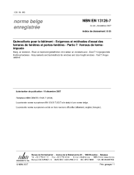 NBN EN 13126-7:2007