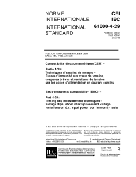 IEC 61000-4-29:2000