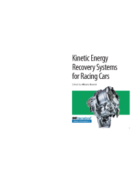 Kinetic Energy Recovery Systems for Racing Cars