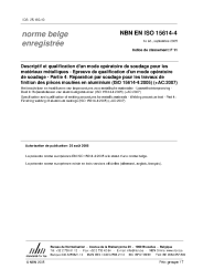 NBN EN ISO 15614-4:2005