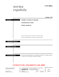 UNE 38853:1999 (R2017)