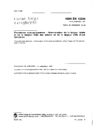 NBN EN 12240:1997