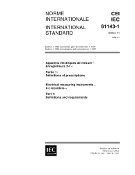 IEC 61143-1:1992+AMD1:1997 Consolidated