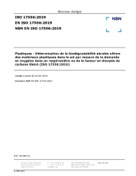 NBN EN ISO 17556:2019