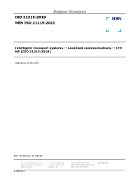 NBN ISO 21215:2021