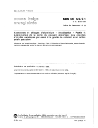 NBN EN 12373-4:1999