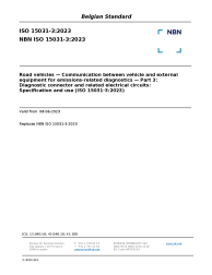 NBN ISO 15031-3:2023