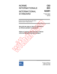 IEC 62281:2004