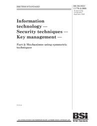 BS ISO/IEC 11770-2:2008