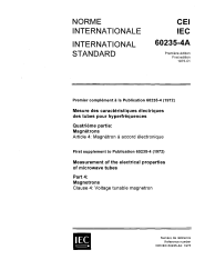 IEC 60235-4A:1975