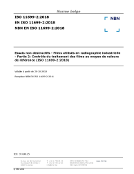 NBN EN ISO 11699-2:2018