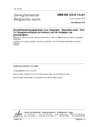 NBN EN 12312-14+A1:2009