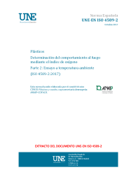 UNE-EN ISO 4589-2:2017