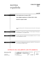 UNE-ETS 300689 Ed 1:2002