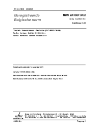 NBN EN ISO 9092:2011