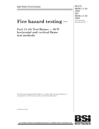 BS EN 60695-11-10:1999