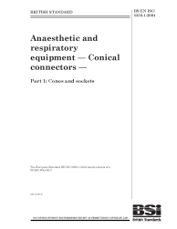 BS EN ISO 5356-1:2004