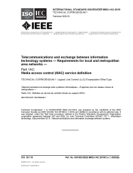 ISO/IEC/IEEE 8802-1AC:2018/COR1:2020