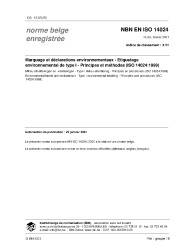 NBN EN ISO 14024:2001