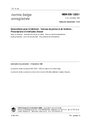 NBN EN 12051:1999