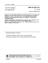 NBN EN 1860-3/A1:2006