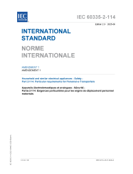 IEC 60335-2-114:2022/AMD1:2025
