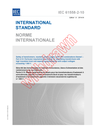 IEC 61558-2-10:2014