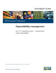 BS EN 60300-3-15:2009