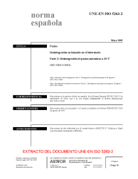 UNE-EN ISO 5263-2:2005 (R2009)