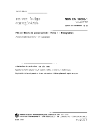 NBN EN 13003-1:1999