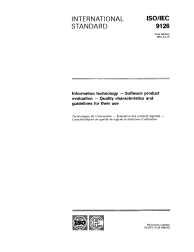 ISO/IEC 9126:1991