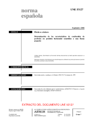 UNE 53127:2002 (R2012)