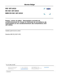 NBN EN ISO 187:2022