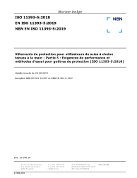 NBN EN ISO 11393-5:2019