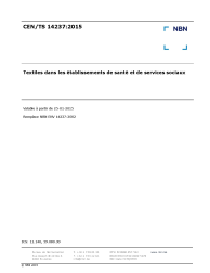 CEN/TS 14237:2015