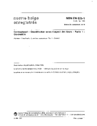 NBN EN 635-1:1995