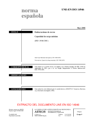 UNE-EN ISO 14946:2002