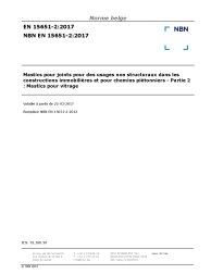 NBN EN 15651-2:2017