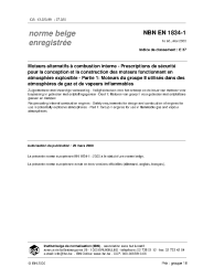 NBN EN 1834-1:2000