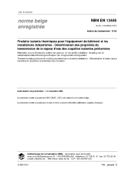 NBN EN 13469:2001