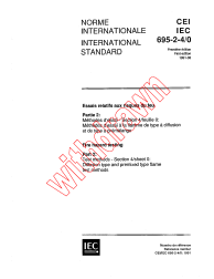 IEC 60695-2-4/0:1991