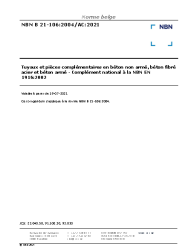 NBN B 21-106:2004/AC:2021