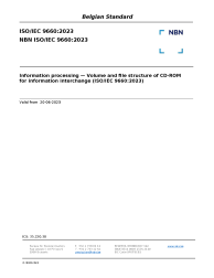 NBN ISO/IEC 9660:2023