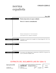 UNE-EN 12255-12:2004 (R2012)