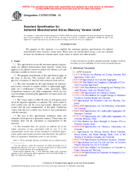 ASTM C1670/C1670M-16