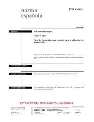 UNE 83460-2:2005