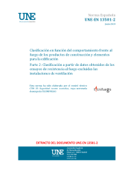 UNE-EN 13501-2:2019