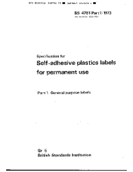 BS 4781-1:1973
