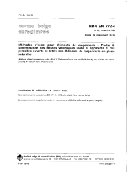 NBN EN 772-4:1998
